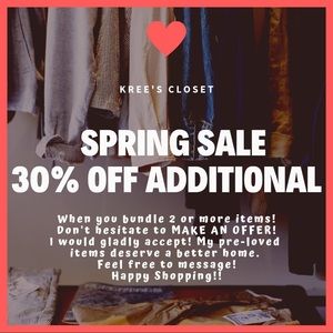 BUNDLE UP AND SAVE ADDITIONAL 30% OFF